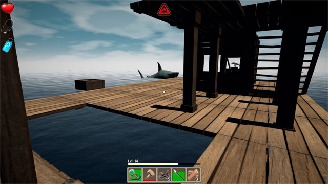 Survive on Raft là game sinh tồn giữa đại dương bao la
