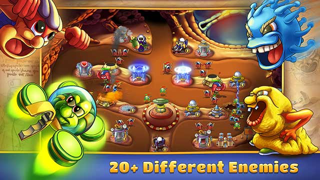 Chiến đấu với hơn 20 kẻ thù khác nhau