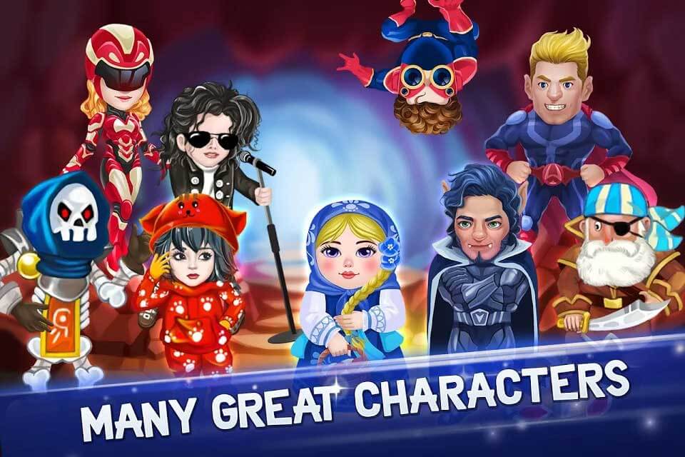 Gold Miner World Tour cho Android có nhiều nhân vật độc đáo 