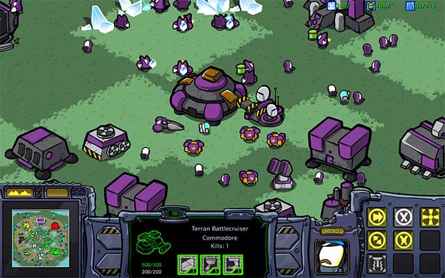 Siêu phẩm chiến thuật thời gian thực StarCraft ra mắt phiên bản hoạt hình dễ thương
