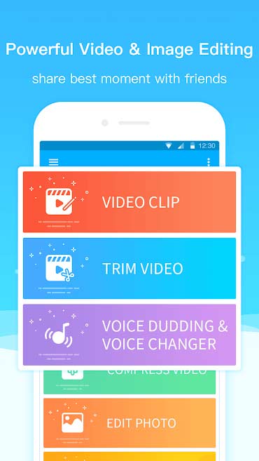 Chỉnh sửa video theo ý muốn với công cụ chỉnh sửa tiện lợi trong Super Screen Recorder