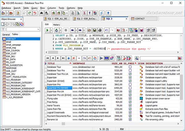 Quản lý cơ sở dữ liệu toàn diện bằng nhiều tính năng và công cụ mạnh mẽ