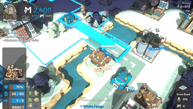 Game chiến thuật theo lượt đặc sắc - Tiny Metal: Full Metal Rumble