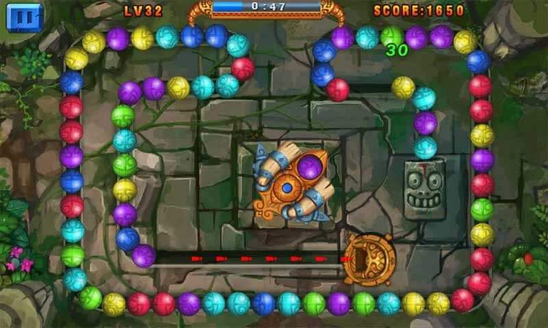 Marble Legend cho Android có đồ họa đẹp