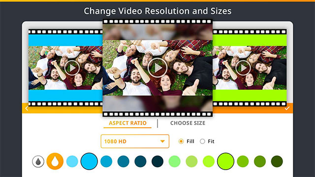 Chọn độ phân giải và kích cỡ video trước khi chia sẻ