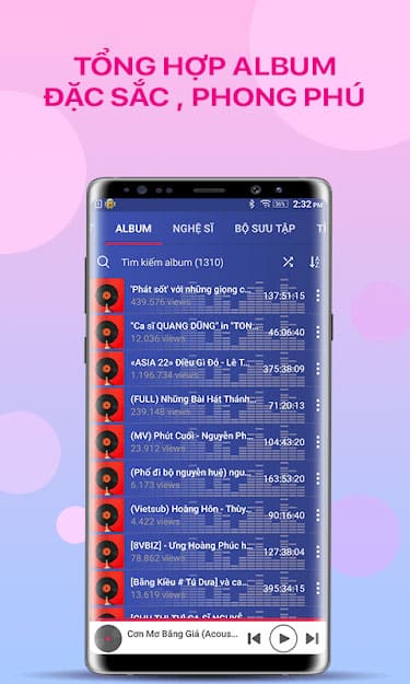 Tạo danh sách nhạc