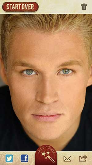 Biến đổi khuôn mặt trẻ trung...