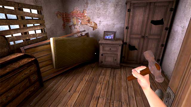 Giải các câu đố để giải cứu cô gái khỏi căn nhà ma ám của kẻ giết người trong game Mr. Meat cho Android