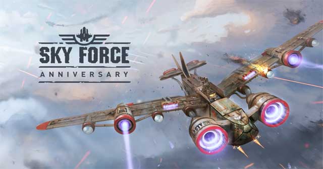 Huyền thoại game bắn máy bay đã trở lại với Sky Force Anniversary cho Android