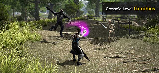 Game MMO RPG Evil Lands có đồ họa chất lượng console