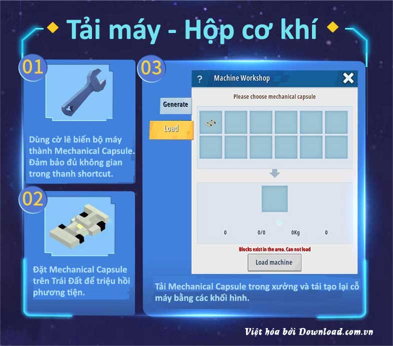 Mini World có hộp cơ khí độc đáo