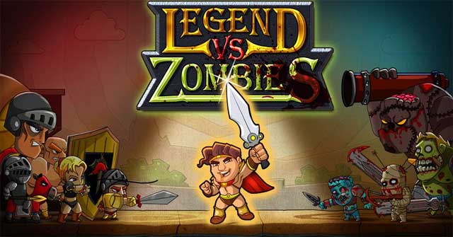 Trở thành một chiến binh tiêu diệt zombie và bảo vệ vương quốc trong game Legend vs Zombies cho Android