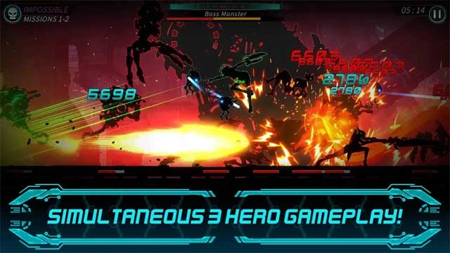 Dark Sword 2 Android lấy bối cảnh thế giới khoa học viễn tưởng với chất lượng đồ họa tuyệt vời  