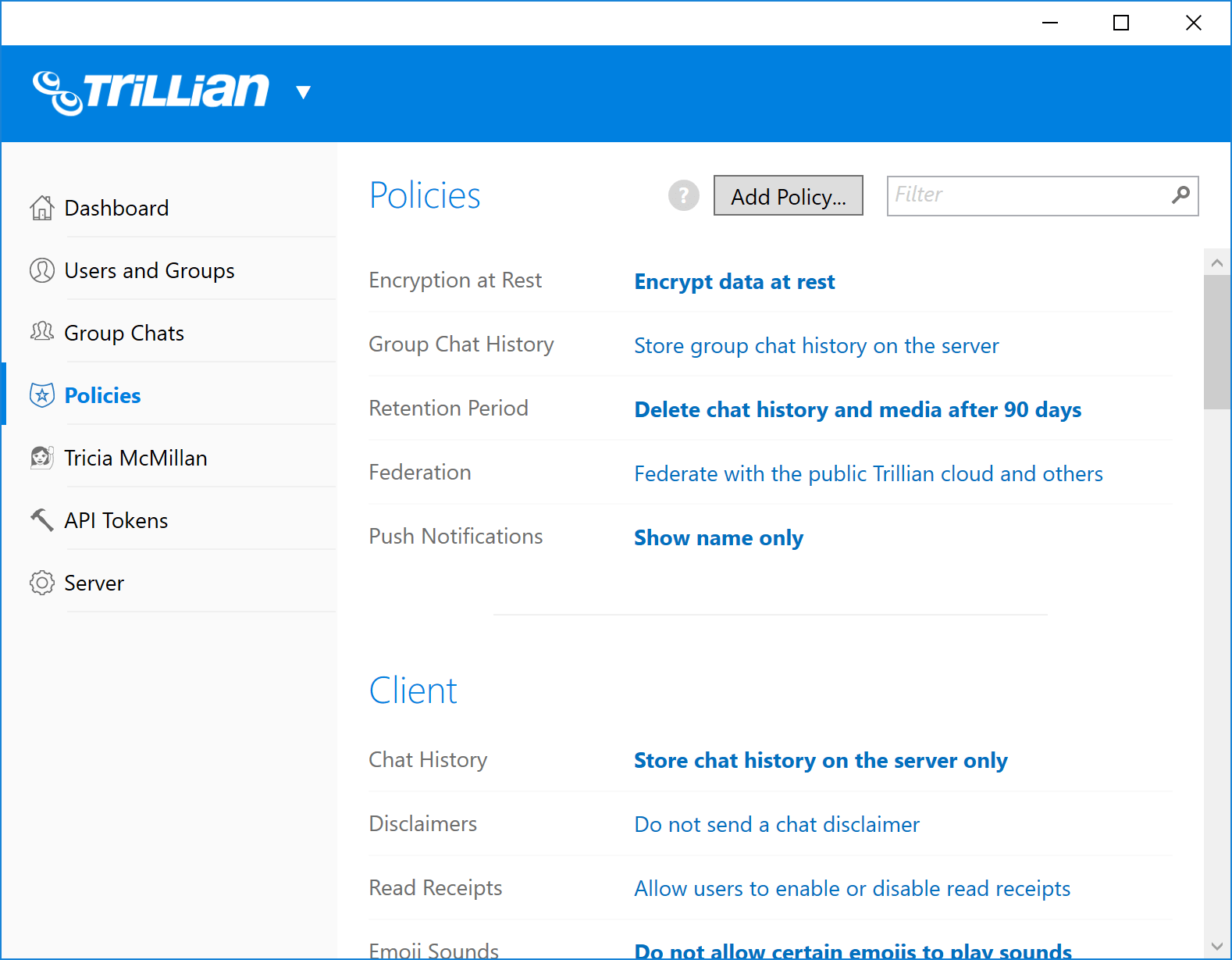 Cập nhật Trillian mới nhất