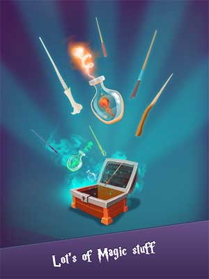 Rất nhiều vật phẩm ma thuật để thu thập