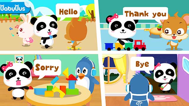 Game giáo dục Magic Words dạy bé chào hỏi, cảm ơn và xin lỗi 