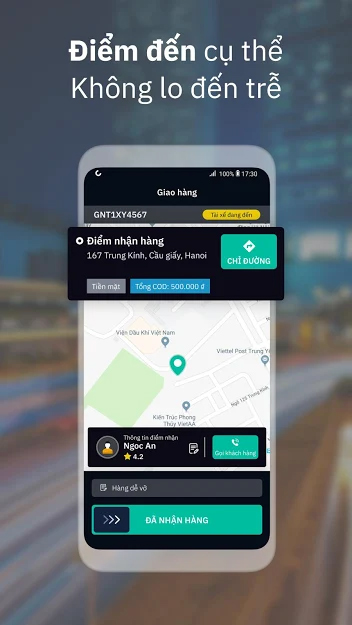 Điểm đến cụ thể không lo đến trễ