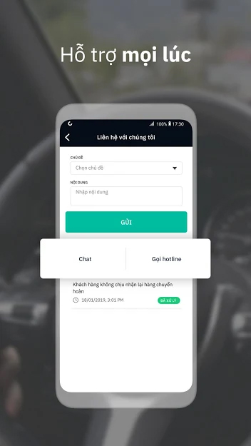 Hỗ trợ tức thì