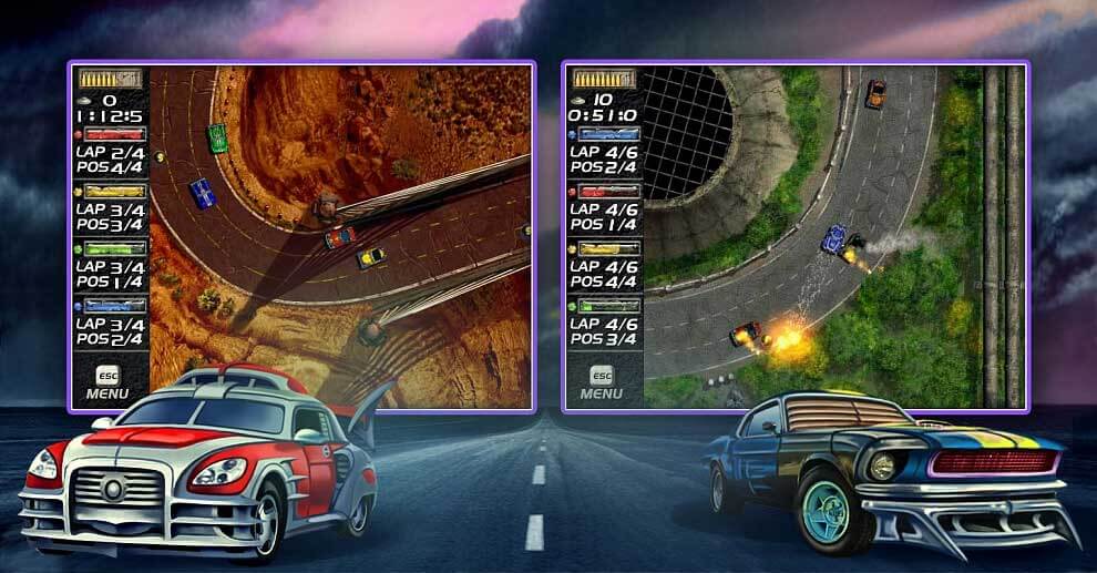 Mad Cars mang tới những màn đua xe gay cấn trên nhiều cung đường đua đẹp mắt