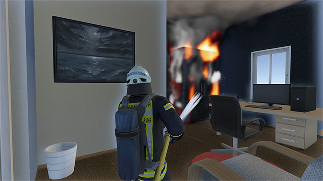 Hoàn thành nhiệm vụ của 1 lính cứu hỏa trong Emergency Call 112 – The Fire Fighting Simulation