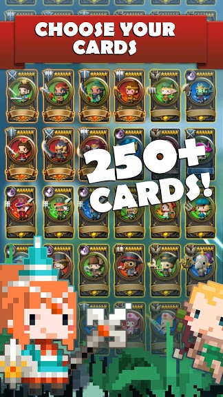 Thu thập và xây dựng một bộ bài mạnh mẽ trong game chiến thuật Triple Fantasy cho iOS