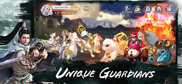 Nhận các Guardian độc đáo