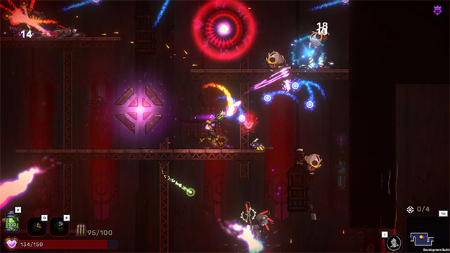 Chơi game Collapsed  1 mình hoặc phối hợp với bạn bè cùng nhau đánh quái