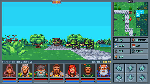 Dàn anh hùng huyền thoại trong game Legends of Amberland: The Forgotten Crown