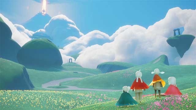 Lối chơi của game Sky: Children of the Light for Android rất tự do và không phức tạp