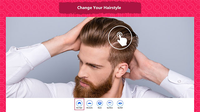 Thay đổi kiểu tóc, bộ râu và nhiều hơn thế với Man Photo Editor