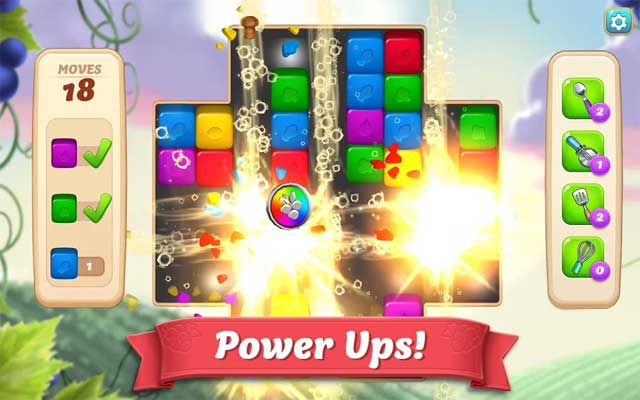 Kích hoạt các booster và tạo ra nhiều combo, giúp lên bàn nhanh hơn và nhận được nhiều tiền thưởng hơn