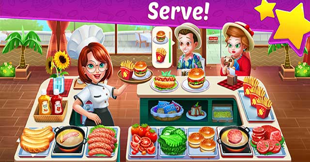 Food Diary cho iOS1.2.3Game nấu ăn, quản lý nhà hàng vui nhộn
