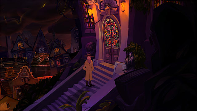Gibbous - A Cthulhu Adventure sở hữu đồ họa hoạt hình theo phong cách cổ điển