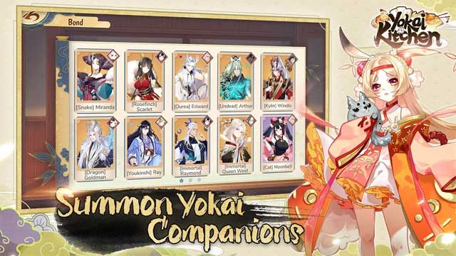 Triệu hồi và thu thập các sinh vật Yokai để làm người đồng hành trong các cuộc phiêu lưu