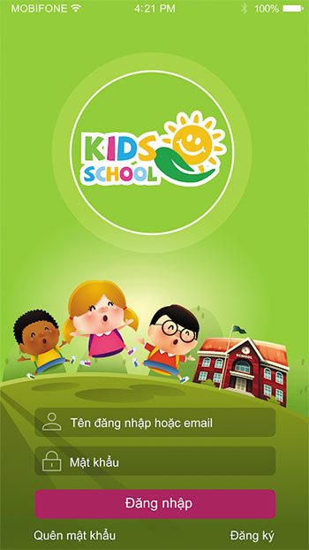 Đăng nhập KidsSchool