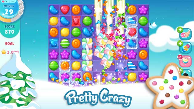 Game Candy Forever for Android sở hữu hệ thống đồ họa chất lượng cao và vô cùng rực rỡ