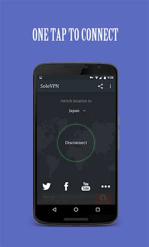 Chỉ cần một lần chạm để kết nối VPN