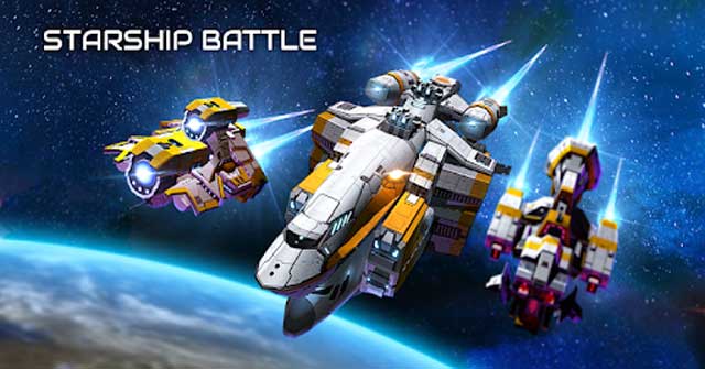 Trải nghiệm những trận chiến kịch tính ngoài vũ trụ trong game Starship Battle cho Android