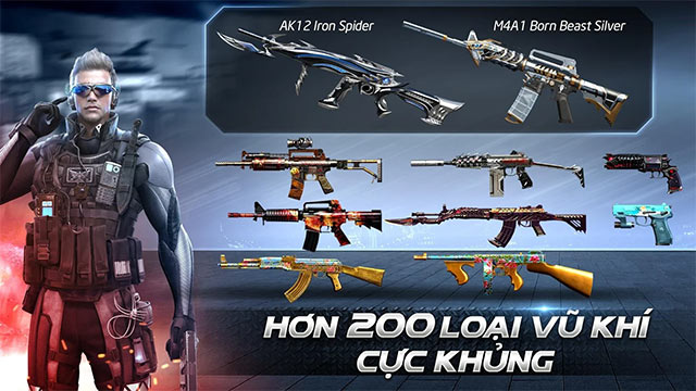 Bản cập nhật V3 mang tới hơn 200 loại vũ khí cực khủng