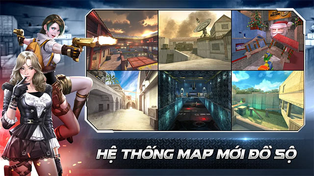 Hệ thống Map mới đồ sộ