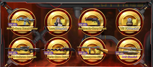 Vòng quay Vip