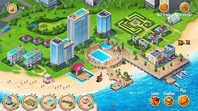 5 Star Miami Resort là game xây dựng khu nghỉ dưỡng 5 sao hiện đại