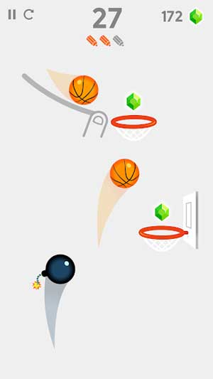 Game sẽ liên tục tạo thêm bom, vật cản khi bạn đạt được điểm số cao hơn
