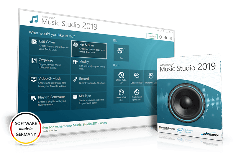 Ashampoo Music Studio 2019