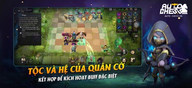 Kết hợp Tộc và Hệ của quân cờ để tạo nên chiến thuật cho riêng mình