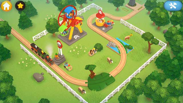 Khám phá thế giới xe lửa tuyệt vời trong game xây dựng BRIO World - Railway for Android