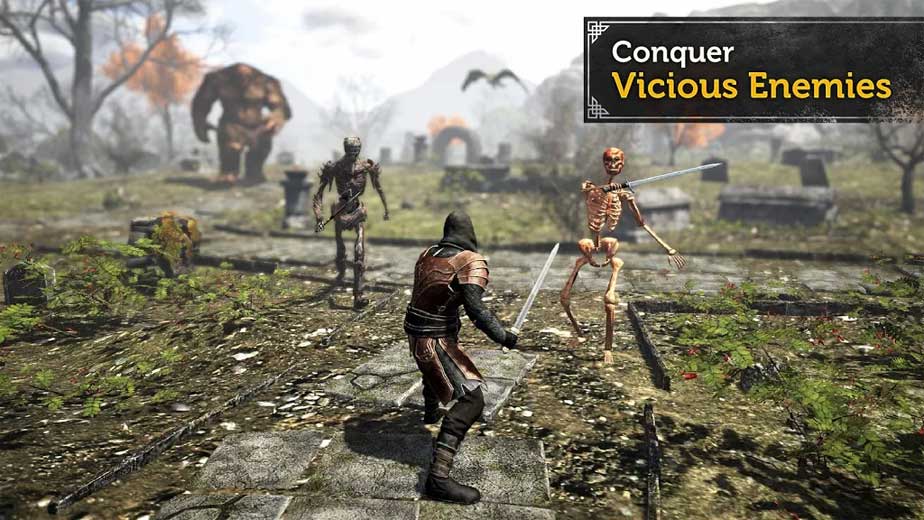 Evil Lands cho Android là nơi "sinh sống" của rất nhiều quái thú nham hiểm