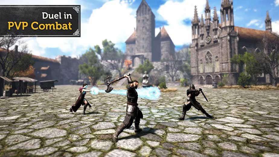 Đấu tay đổi trong Evil Lands cho Android