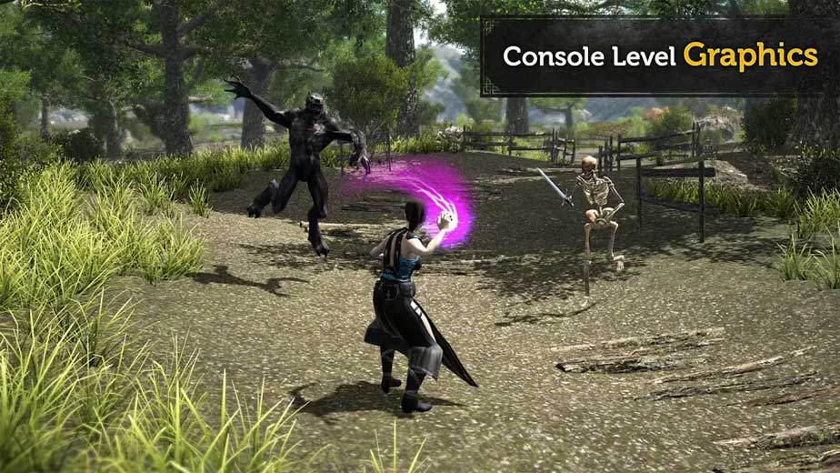 Đồ họa game Evil Lands cho Android