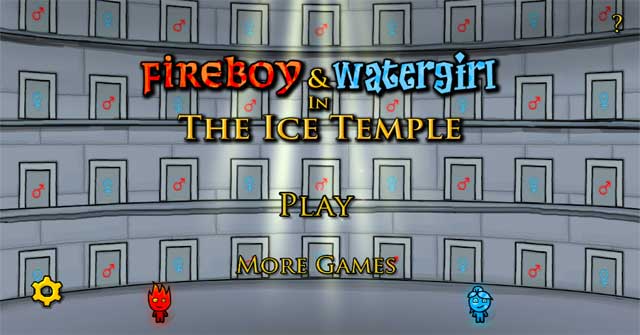 Bước vào cuộc phiêu lưu băng giá trong game Fireboy & Watergirl in The Ice Temple